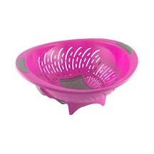 2 Adet Açılır Kapaklı Akıllı Mutfak Makarna Mantı Süzgeci Plastik Süzgeç Plastik Diğer
