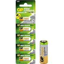 Gp 23a 12v Kalın Alarm Pili 5'li Paket