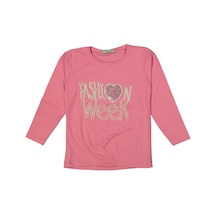 Kız Çocuk Mevsimlik Kalpli Fashion Sweatshirt Bgl-st03652 001