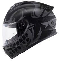 Givi 50.x Bones Motosiklet Kaskı Mat Siyah - Gri