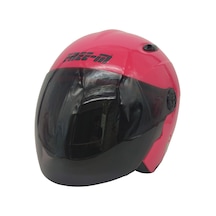 Free-M 601 Açık Kask Yarım Kask (Pembe)