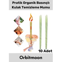 Premium Seri Kulak İçi Kir Temizleme Hava Basınçlı Doğal Aromaterapi Mumu 10 Adet