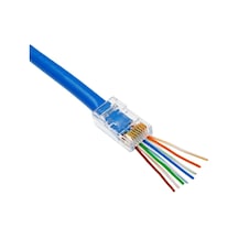 Yeni Nesil Jak Cat5/Cat6 Rj45 Konnektör Paket Cat6 Ez P...