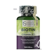 Nature's Supreme Biotin 5000 Mcg 120 Kapsül