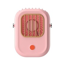 High Quality Shoe Bag 1500 Mah Plastik Elle Tutulan Fan, Şarj Edilebilir Rüzgar Öğrenci Yurtları Için Uygun Basit Taşınabilir Fan 3zhpsq Pembe