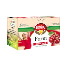 Doğuş Form Bitki Çayı Kirazlı 20 Poşet 36g 2'li Ekonomik Paket - 2 Adet Tarı 36 G