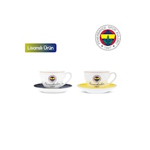 Karaca X Fenerbahçe Lisanslı 2 Kişilik Çay Fincan Takımı 220 Ml Lacivert