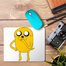 Adventure Time Jake The Dog Finn The Human Ice King 1 Baskılı Mousepad Mouse Pad