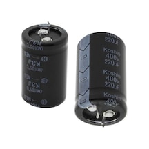 Jackcon 220 Mf 400 V Elektrolit Kondansatör