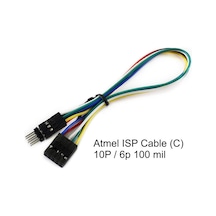 Programlayıcı İçin 6/10 Pin Adaptör - Avr Isp Usbasp Stk500 Mkıı N11.3399