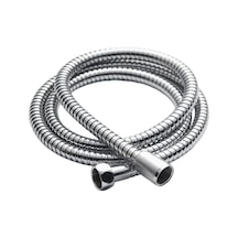 Terma A Kalite Örgülü Dayanıklı 150cm Paslanmaz Duş Spirali/uzun Krom - Parlak