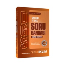 Yediiklim Yayınları 2027 Dgs Prestij Serisi Sayısal Yetenek Tamamı Çözümlü Soru Bankası