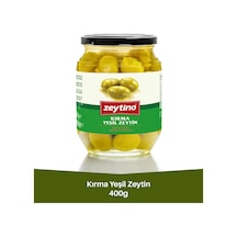 Kırma Yeşil Zeytin 400 Gr 141/160 4xl Cam Kavanoz