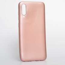 Kilifone - Galaxy A70 Uyumlu Kılıf Esnek Soft Premier Silikon Kapak - Rose Gold - T8060