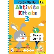 Aktivite Kitabı 3 - Küçük Dahiler 3+Yaş- İndigo Çocuk