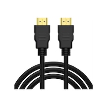 Slx-288 10 Metre Hdmı 1.4 Kablo, 19+1 Hdmi Erkek-erkek Görüntü Ve Ses Aktarım Kablosu, 4k 3840x2160 30hz Full Hd 3d Arc Destekli Uzun Hdmı Kablo, Tv Monitör Projeksiyon Pc Uyumlu Siyah