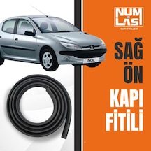 Peugeot 206 Sağ Ön Kapı Fitili-a Kalite-numlas-nm3710