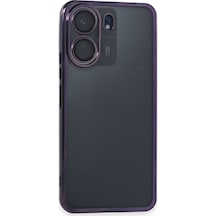 Xiaomi Redmi 13c Kılıf Razer Lens Çerçeveli Silikon Kapak