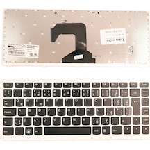 Lenovo Uyumlu Ideapad S400U S405 Notebook Klavye Beyaz Çerçeveli
