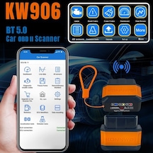 Artfulabode Uyumlu Tanıma Suofeng Obd2 Kw906 Bluetooth Araç Tanıma Cihazı İos & Android - Hg