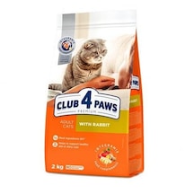 Club4Paws Premium Tavşanlı Yetişkin Kedi Maması 2 KG
