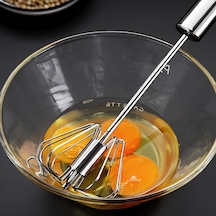Çelik Çırpıcı Yaylı Bas Çek Mutfak Çırpıcı Yumurta Çırpıcı Pratik
