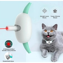 Otomatik Lazer Oyun Tasması Çok Renkli