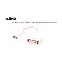 S-Link Sl-Mdv10 Mini  Dvı Dişi To Vga Dişi Dönüştürücü