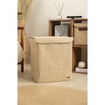 Tidy Jüt Kapaklı Düzenleyici Büyük Kutu 40x50x30cm 6012 Natural