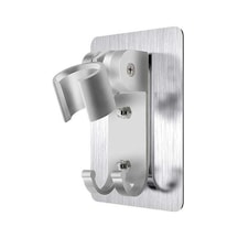 Ulzyvf Yapışkanlı Tutucu, Su Geçirmez Duş Braketi, Duvara Monte Matkapsız Karavan Kancası İçin Ayarlanabilir Alüminyum Askı Başlığı, 2 Adet Diğer