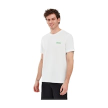Skechers Erkek Beyaz Tshirt Kırık Beyaz