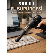 2'si 1 Arada Şarjlı Temizlik Cihazı Çok Amaçlı -