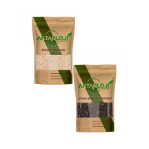 250 Gr Beyaz Kinoa Tohumu + 250 Gr Siyah Kinoa Tohumu 1. Kalite