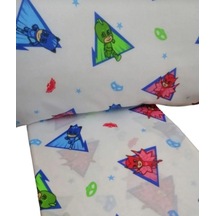 Taç Pjmask Yastık Kılıfı Hediyeli Çarşaf