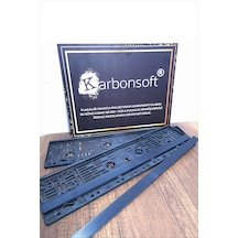 Karbonsoft 2 Adet Araç Oto Plakalık Karbonnm509