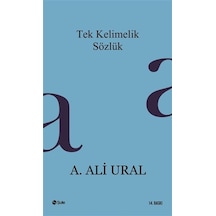 Kitabevimden Tek Kelimelik Sözlük