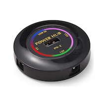 Ruicoo Gitar Pedalı Güç Kaynağı 3 Kanal 9v/12v/15v Düşük Gürültü Usb Şarj Özelliği Kompakt Tasarım