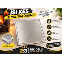 Isıkes Soba Isıkes Isı Yalıtım Malzemesi 75 Cm X 85 Cm Isı İzolasyon Örtüsü Termal Yalıtım Ürünü Sıcaklık Koruyucu Yalıtım Levhası