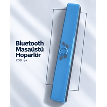 Usb Bellek Ve Tf Kart Destekli Şarj Edilebilir Bluetooth Masaüstü Hoparlör Mi