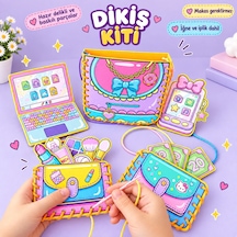 Keçe Dikiş Seti- Çanta Dikiş Kiti