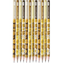 Faber-castell Sevimli Ayıcıklar 2b Yuvarlak Kurşun Kalem 12 Adet Kahverengi