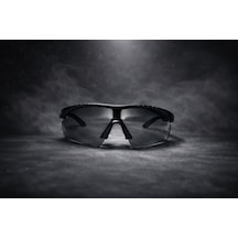Erbay Raven V1 3 Lensli Taktik Taktikal Koruyucu Gözlük Askeri Atış Airsoft Outdoor Polikarbon Uv400 Anti Fog Anti Scratch En 16321:2022 Ansı Z87.1 Şeffaf Sarı Füme Lens Seti