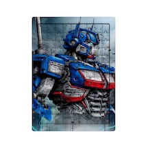 Ghostbastır Design Transformers Optimus 99 Parça Ayaklı Puzzle Dekoratif Çocuk Yapbozu 060