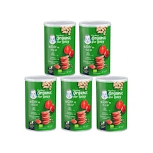 Gerber Organik Buğday ve Yulaflı Bebek Atıştırmalığı 5 x 35 G