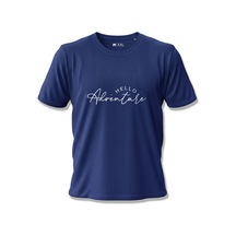North Whiskers Hello Adventure Baskılı Unisex %100 Pamuklu Lacivert Outdoor Tişört Lacivert - 875129208 Lacivert - 875129208 Lacivert