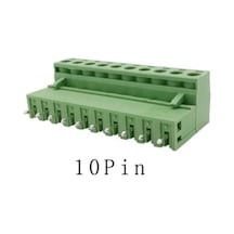 10 Pin 5.08mm Geçmeli 90c Takım Klemens