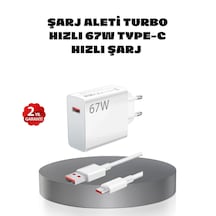 67w Turbo Type-c Hızlı Şarj Adaptörü Akıllı Koruma Çipli, Hızlı Şarj Destekli Krgltgsesf3bt7uevkl