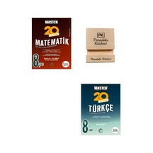 Okyanus Lgs 8. Sınıf Master 20 Matematik Ve Türkçe Denemesi + Telefon Standı