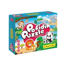 6-16 Ay İlk Pofidik Magnet Puzzle - Orman Hayvanları 3 Adet