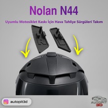 Nolan N44 Uyumlu Hava Tahliye Sürgüleri